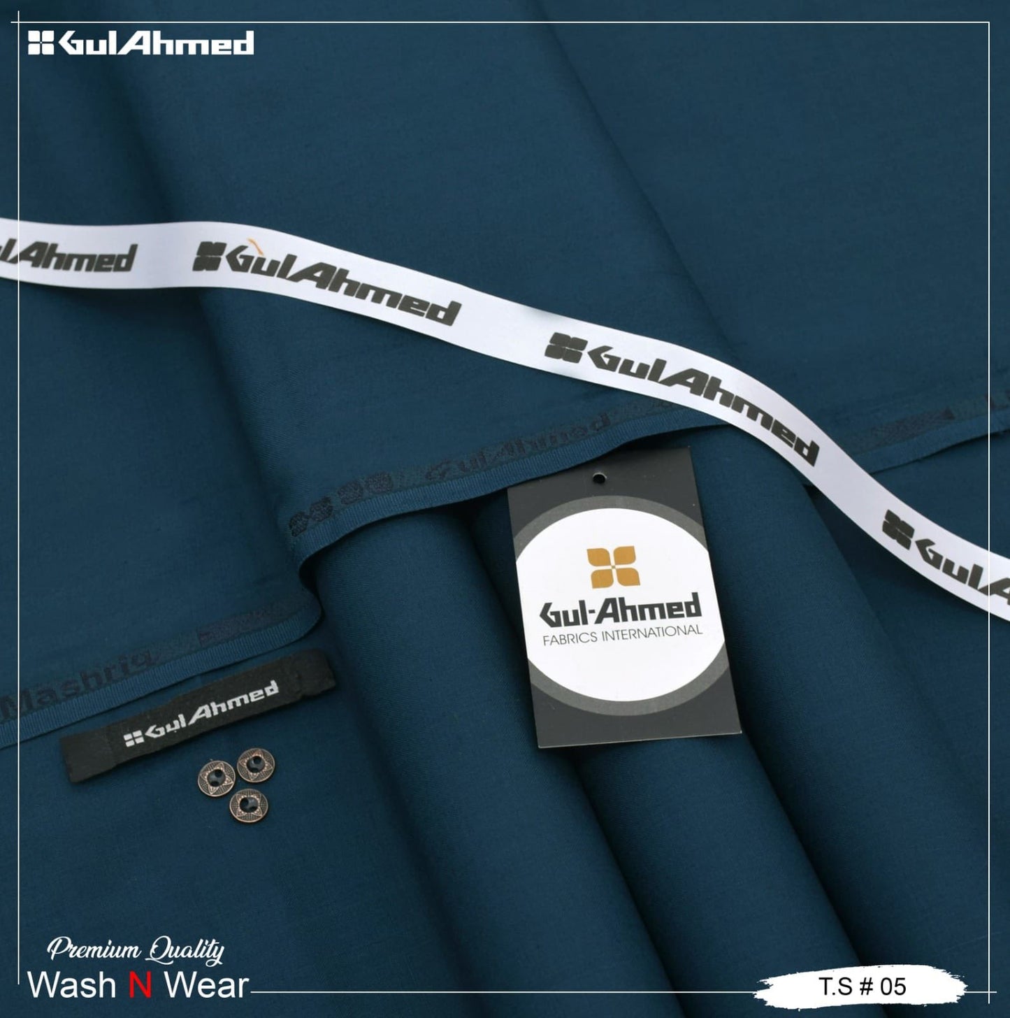Gul Ahmed Boski Wash&Wear Unstitched