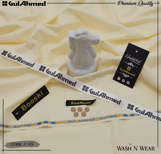 Gul Ahmed Boski Wash&Wear Unstitched